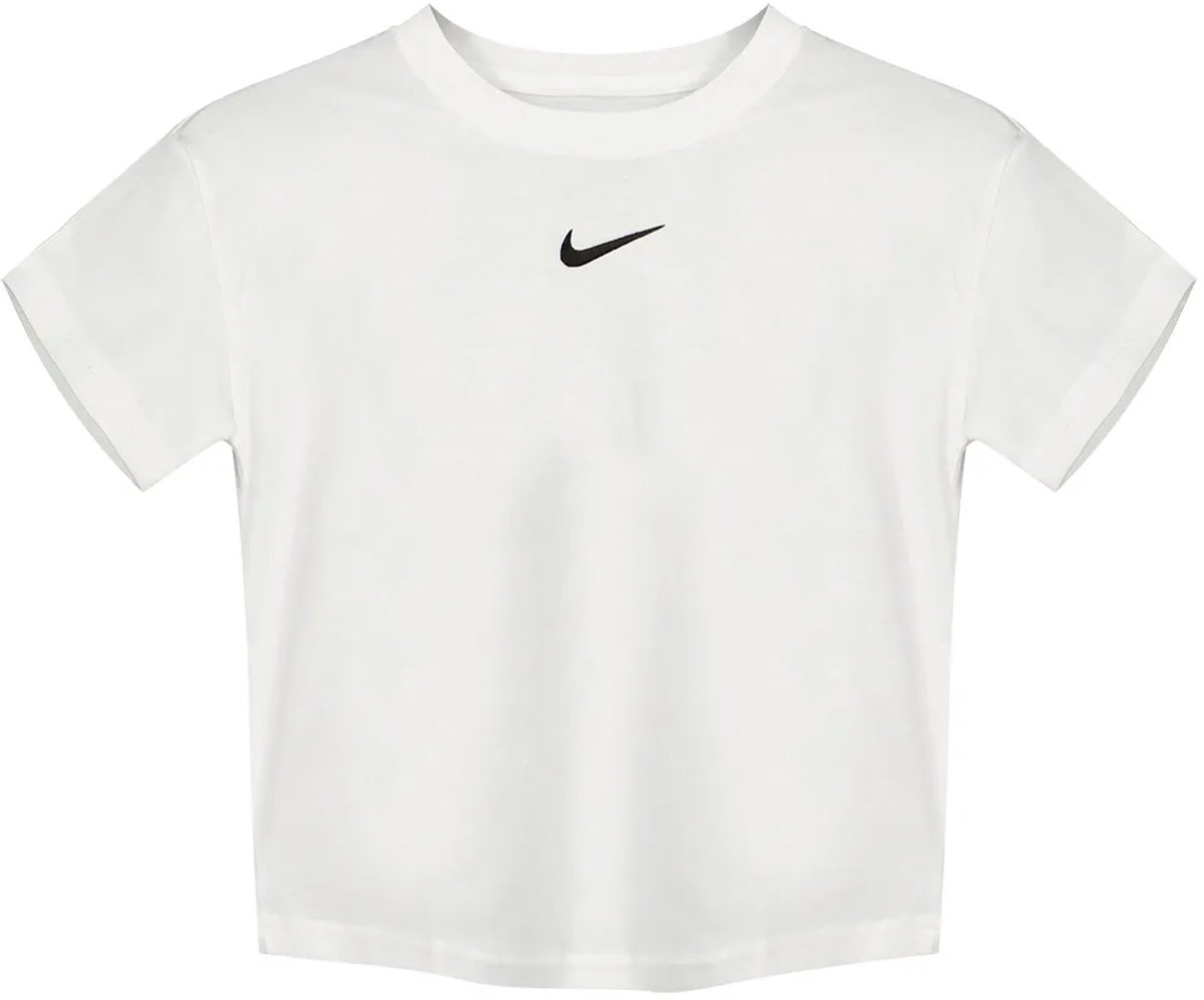Nike Sportswear Essential T-shirt Met Korte Mouwen 7-8 Years Kinderen Wit
