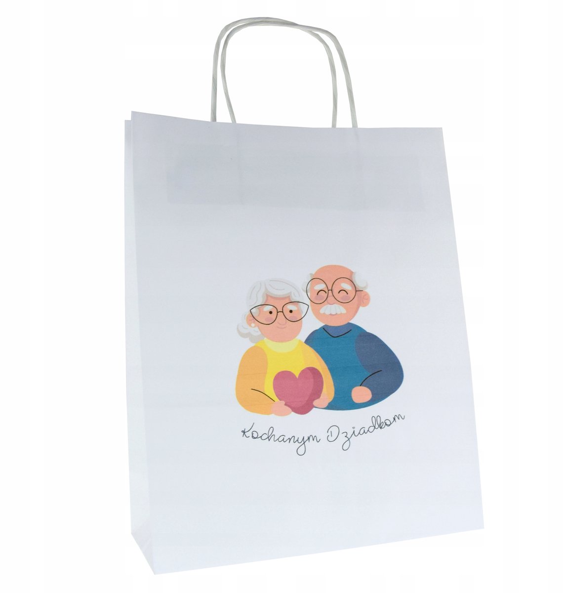 Papieren Cadeautas voor Lieve Grootouders - A4 Formaat