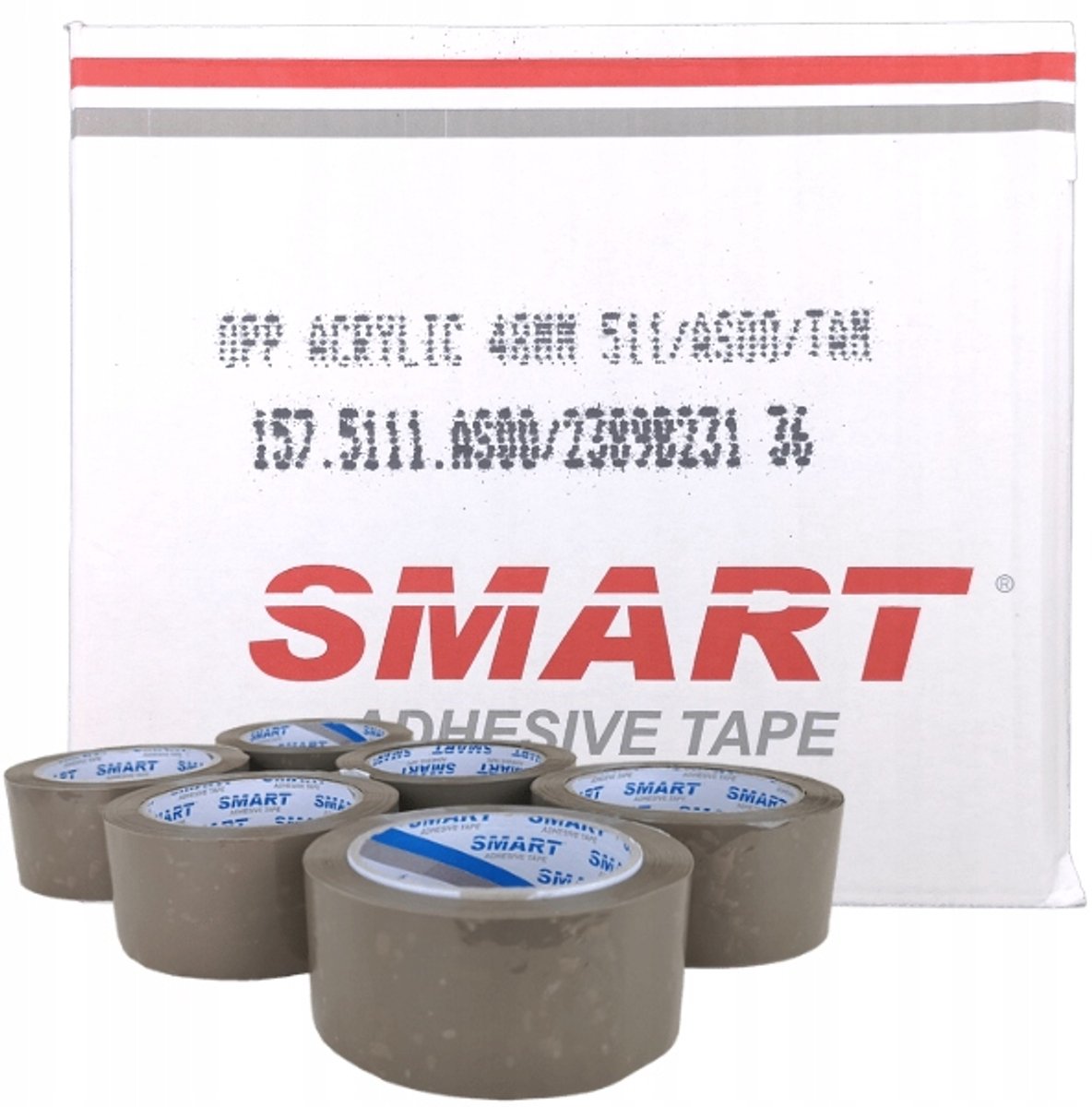 SMART Bruine Pakkingstape 48mm x 91m - 36 stuks
