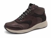 Durea Flex Dames Veterboot - 9835-605-2365 Bruin/Combi - Wijdte H - Maat 7½ (41)
