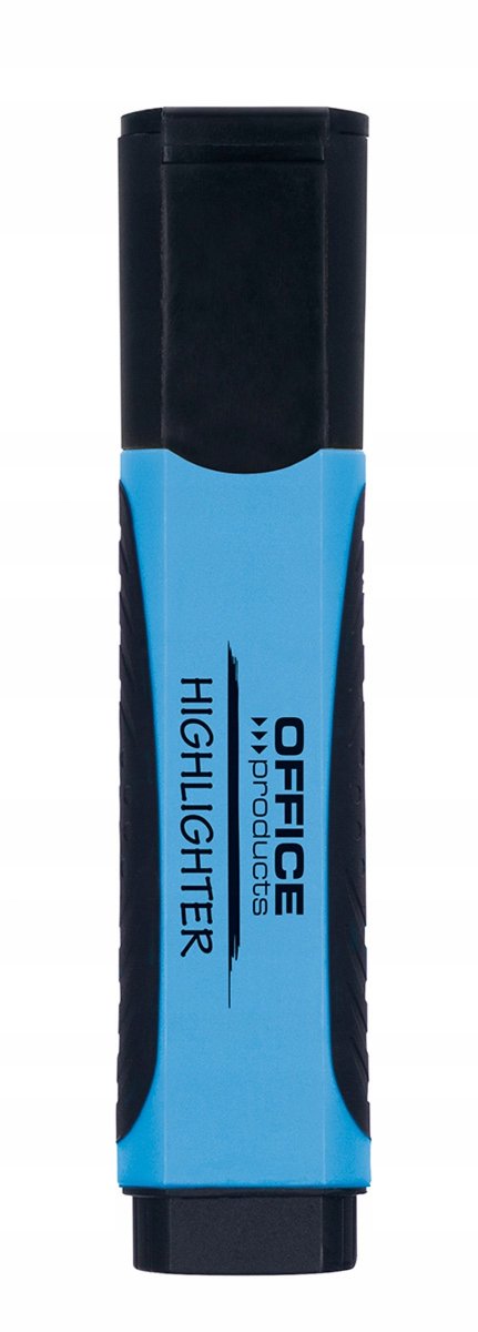 Kantoorartikelen Markeerstift Blauw 10 Stuks, 2-5mm, Gummi Grip