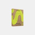 Verpakking van imoshion MagSafe Card Holder met groene golvende lijnen.