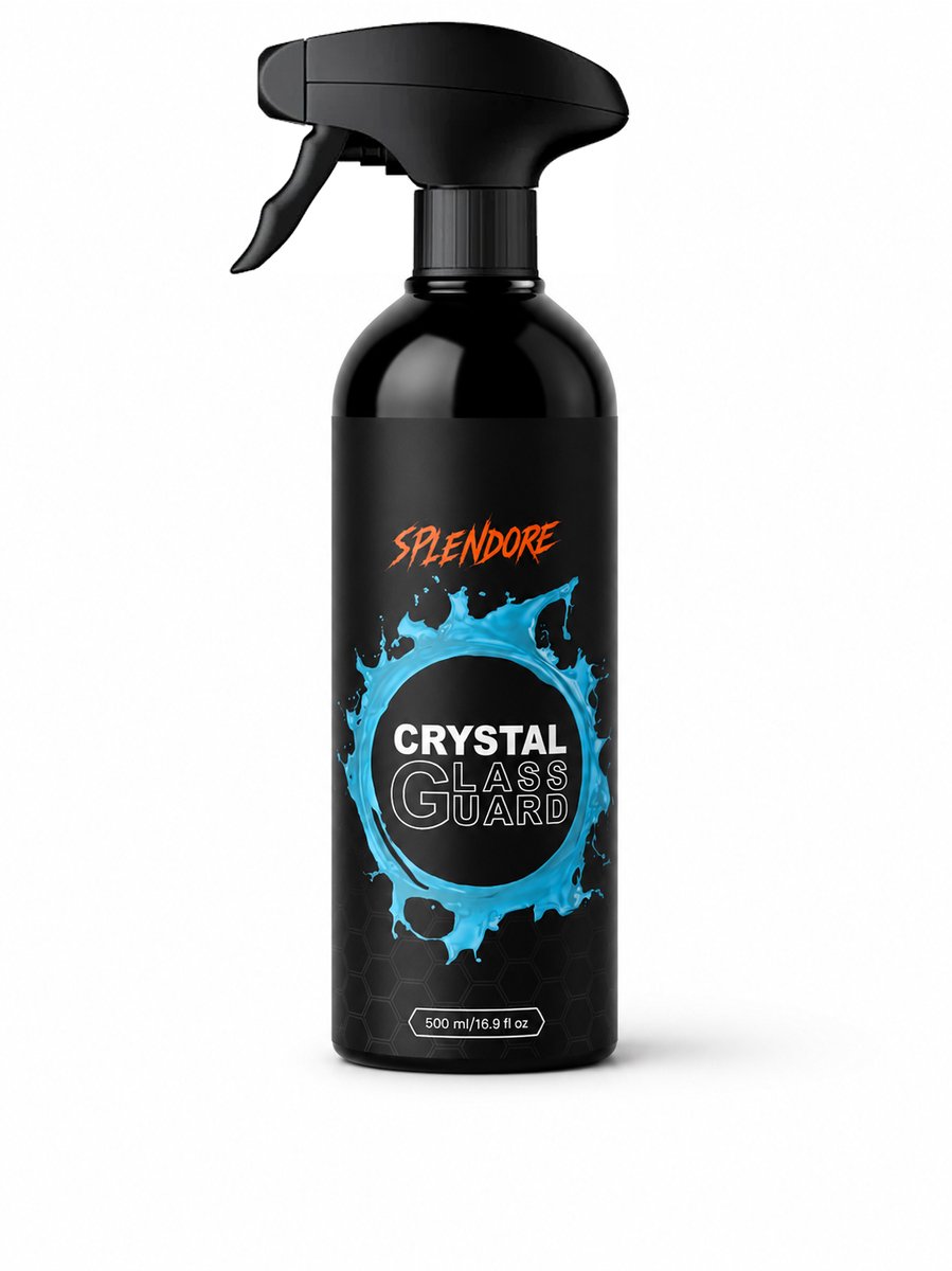 Splendore Crystal Glass Guard - Ruitenbehandeling - Hydrofoob - Helder Zicht bij Regen - 500ml