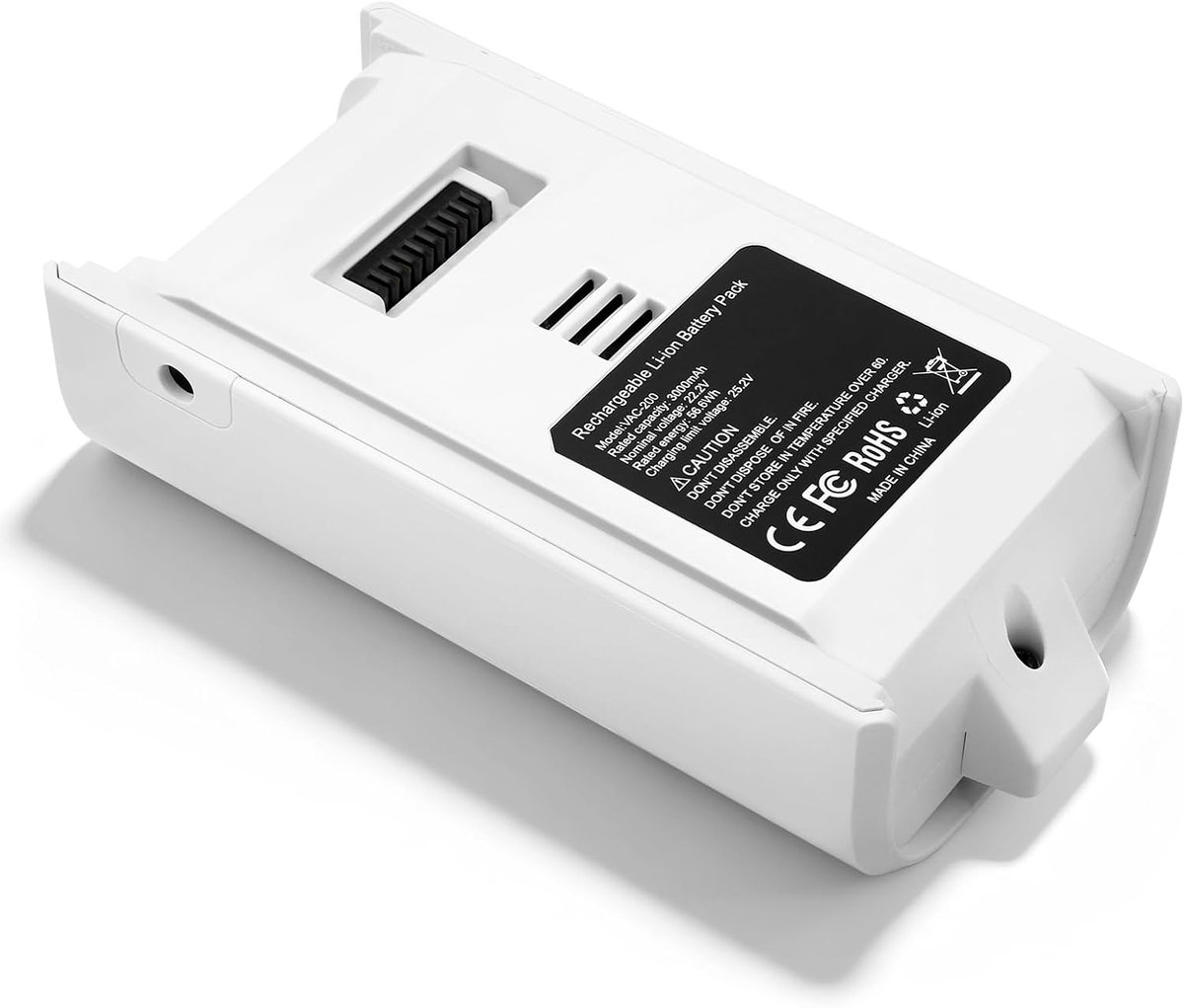 ANTIEE Reserveaccu 22,2 V voor Levoit LVAC-200 stofzuiger, compatibel met LSV-V201B Cordlss stofzuiger - ShopVlot