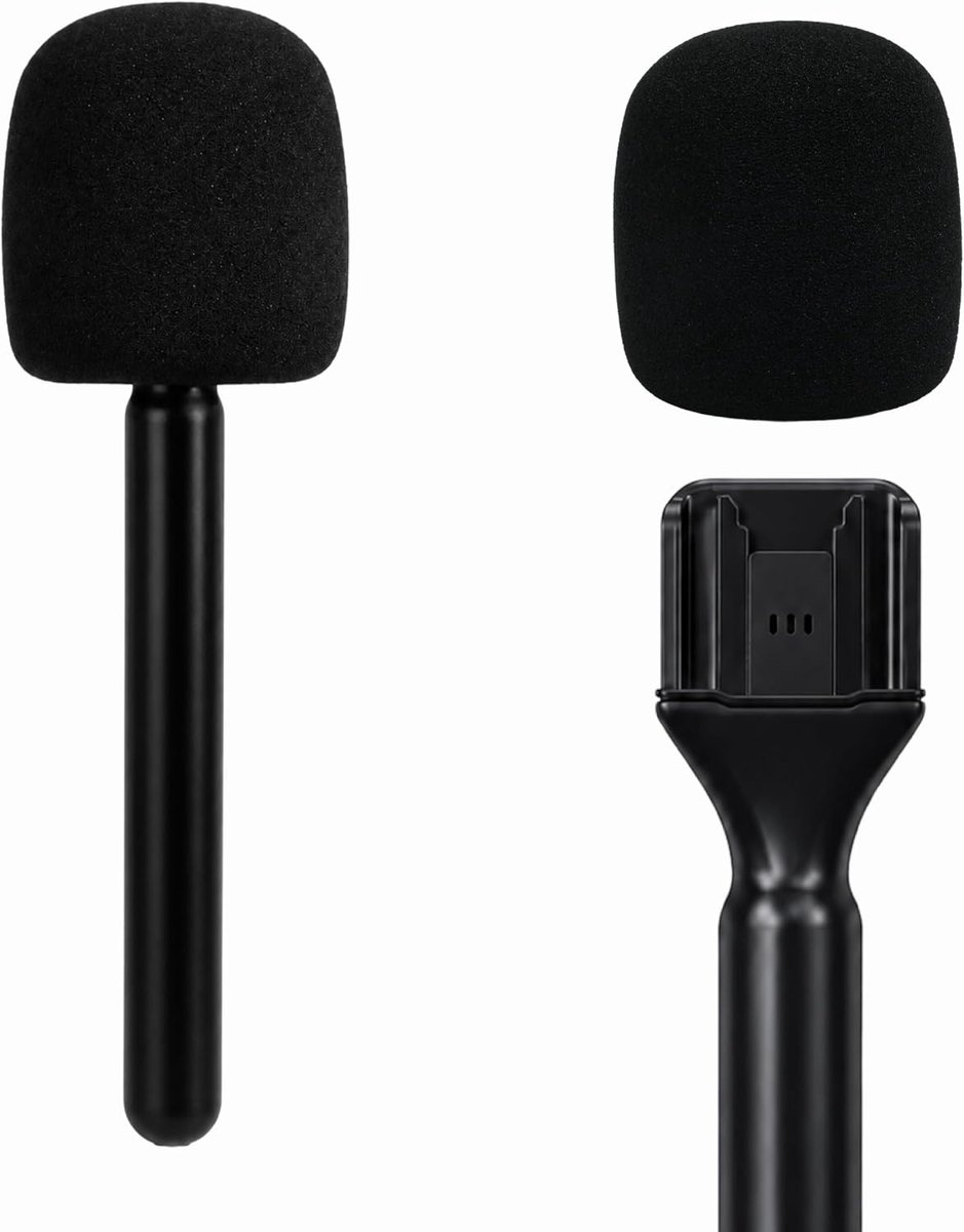Handgreep voor DJI Mic Rode microfoon voor DJI Mic, Mic 2, Rode Wireless GO, GO II, Wireless Me, Wireless Pro, met - ShopVlot