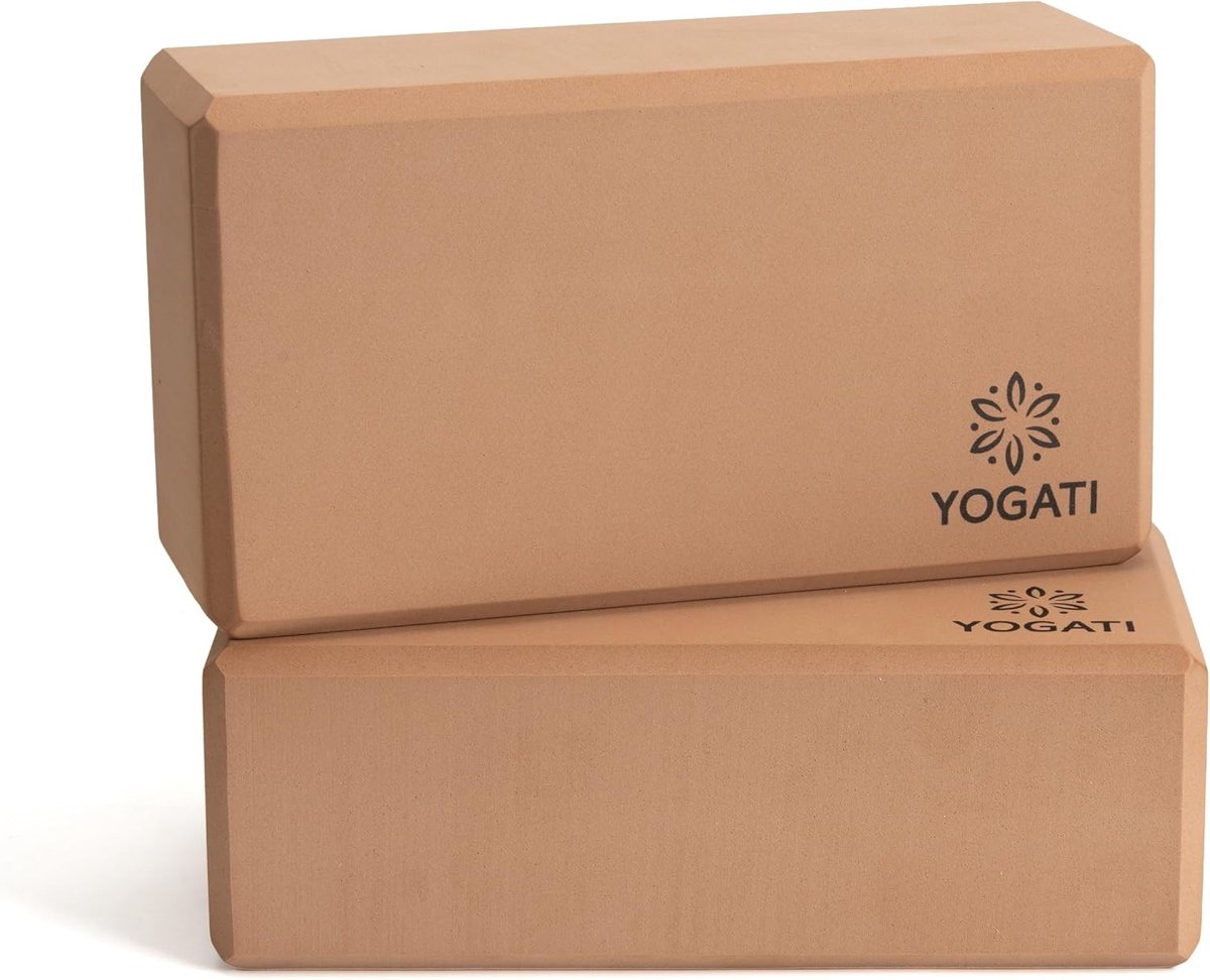 Yoga Blok - Bruin - - Antislip ondersteuning - Voor Beginners
