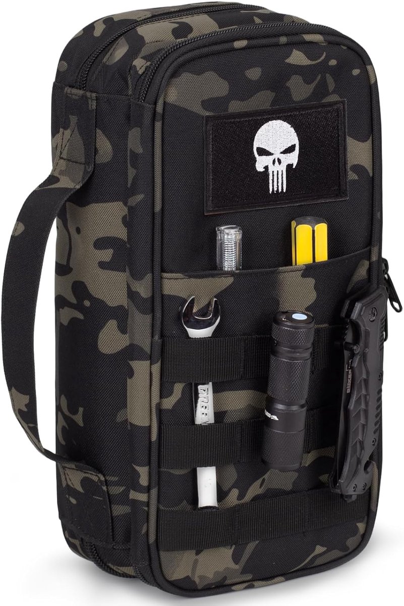 Tactische Gereedschapsdraagtas voor Mannen – Waterbestendig, Multifunctioneel met Rits & Handgreep. Compacte Organizer - ShopVlot