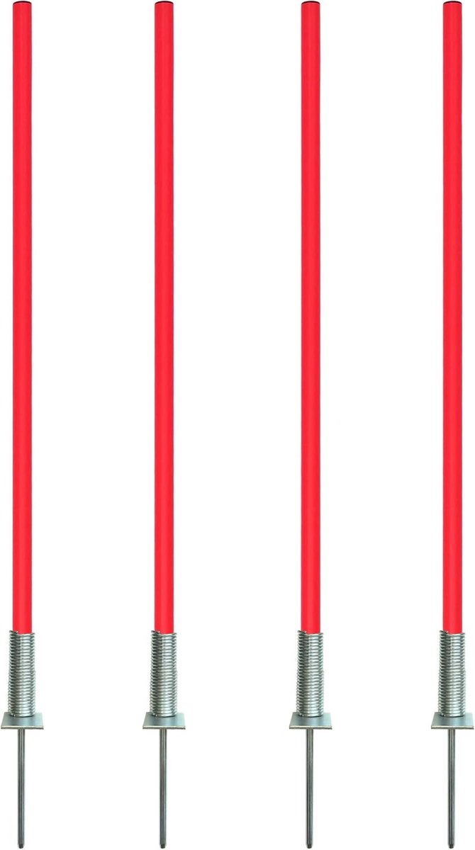 Combination Tilt Base Made of Metal with Slalom Bar 100 cm - Set of 4 - Bar with Spring Hinge - ShopVlot