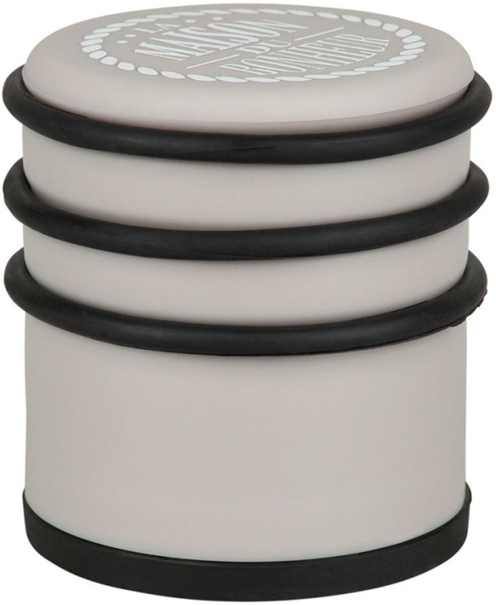 Cogex Deurstopper - beige - La Maison du Bonheur - rubber - D7,5 x H8 cm