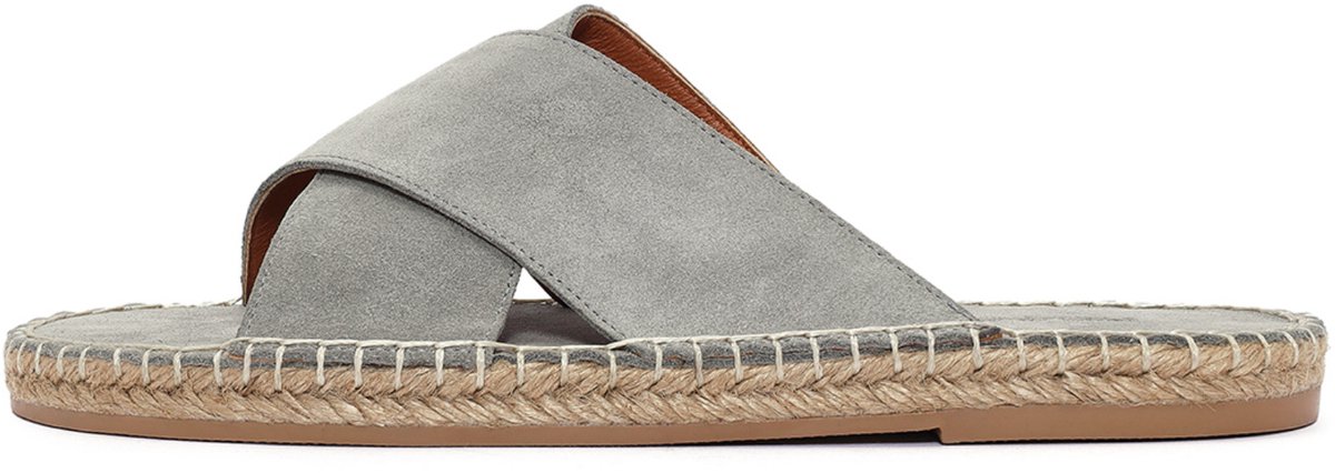 DERIMOD Mules Suede Leather Mules