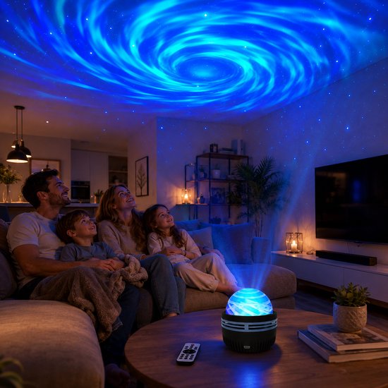 Sterrenhemel Projector - Lamp - LED - incl Lader - Kinderkamer - Ruimte van Merkloos — afbeelding 4