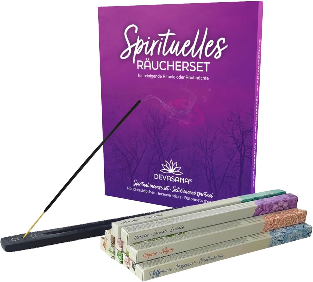 Rauhnacht incense sticks set – natural scents for rituals, cleansing and meditation in the 12 holy nights - ShopVlot