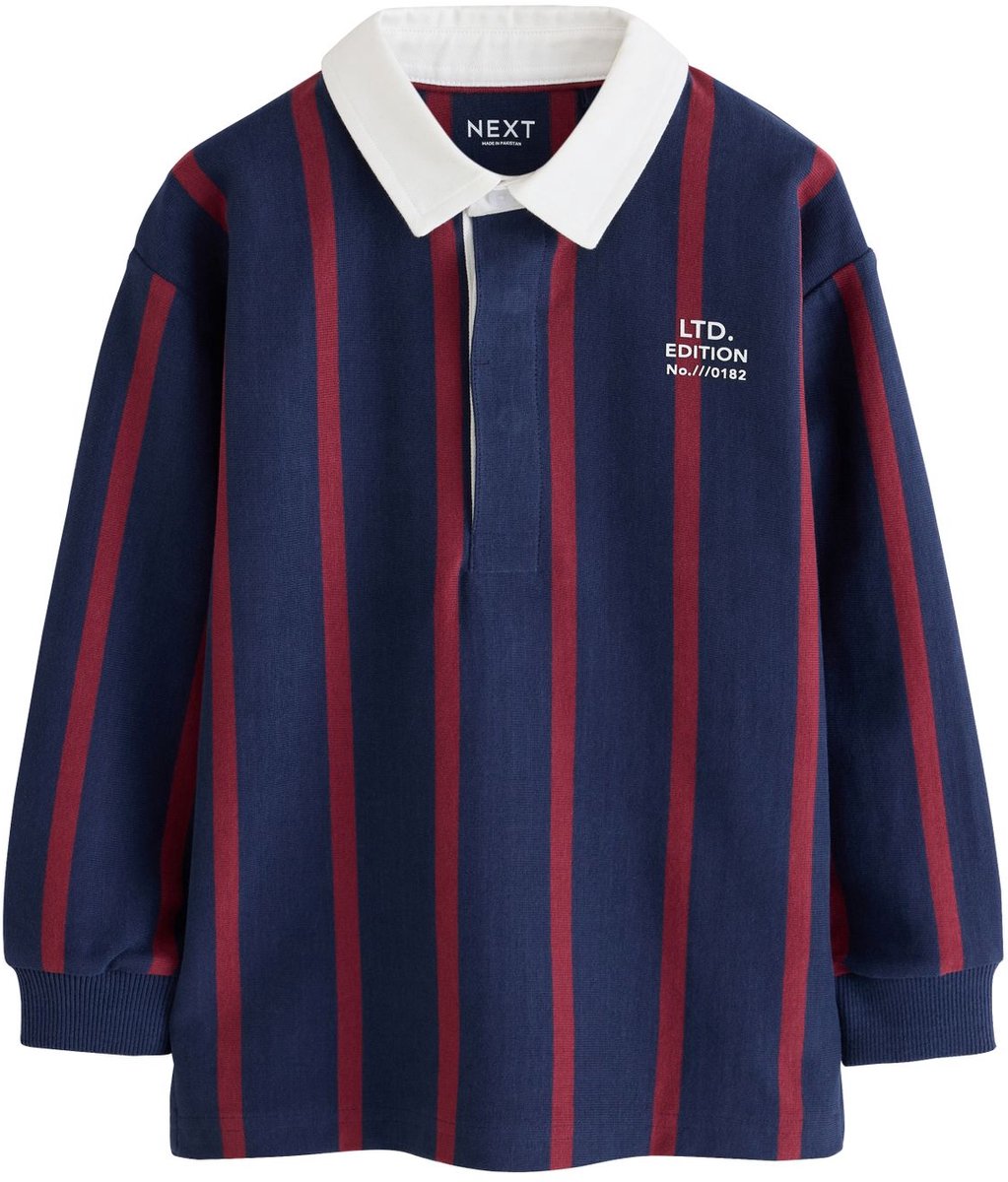 Next - Jongens - Rugbyshirt - Blauw