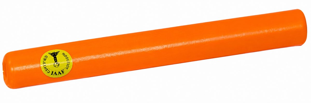 Red-X Estafettestok kunststof - Senior - Oranje