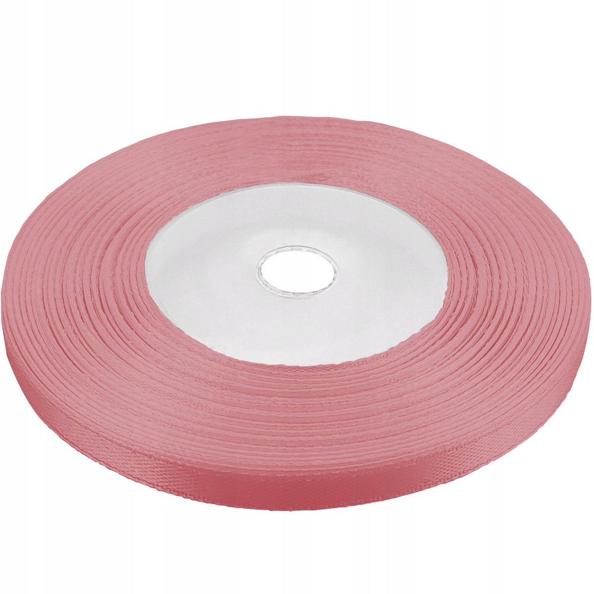 Satine Lint 6mm Koraalrood 32m - Elegant voor Knutselen
