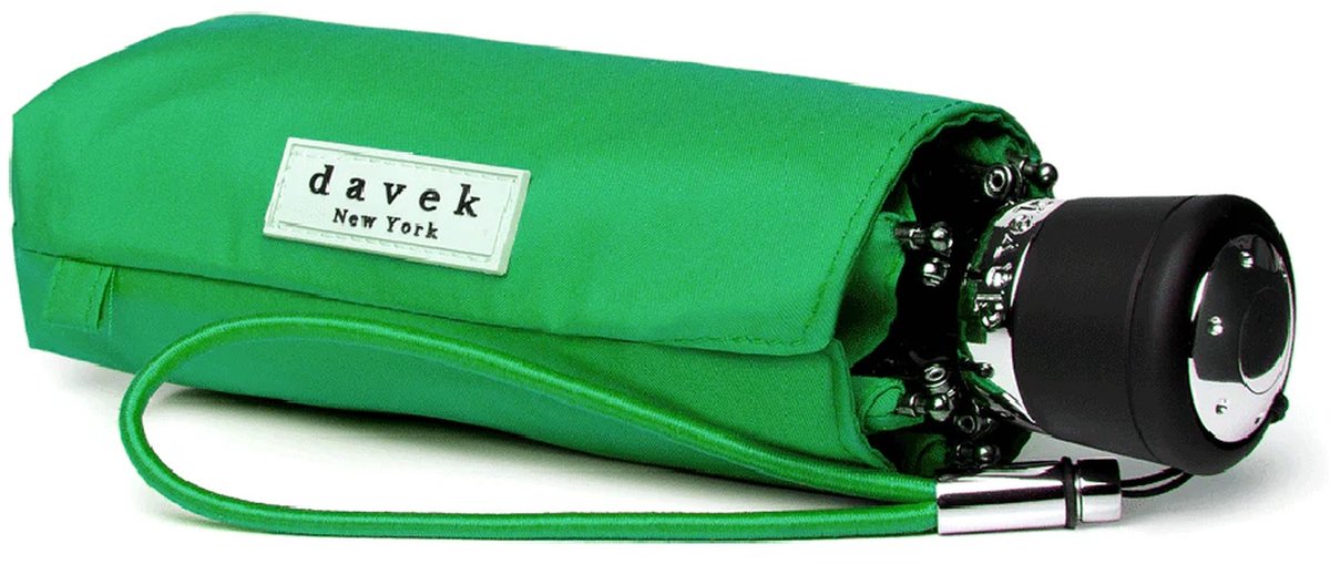 Davek Mini Paraplu – Compact & Lichtgewicht – Kellygroen