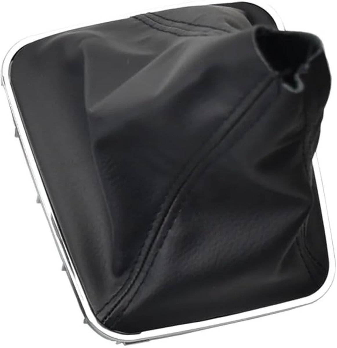 Shift Pocket, Shift Cuff, Black Leather, Compatible with Opel Vauxhall Zafira B 2005, 2006, 2007, 2008, 2009, 2010 - ShopVlot