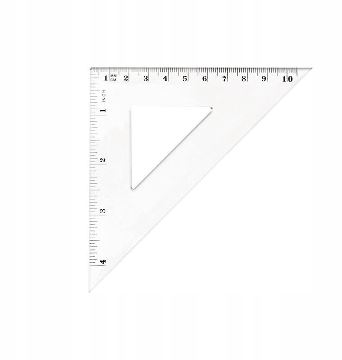Tetis Rechthoekige Driehoek 10,5 cm - Precisie Geometrie