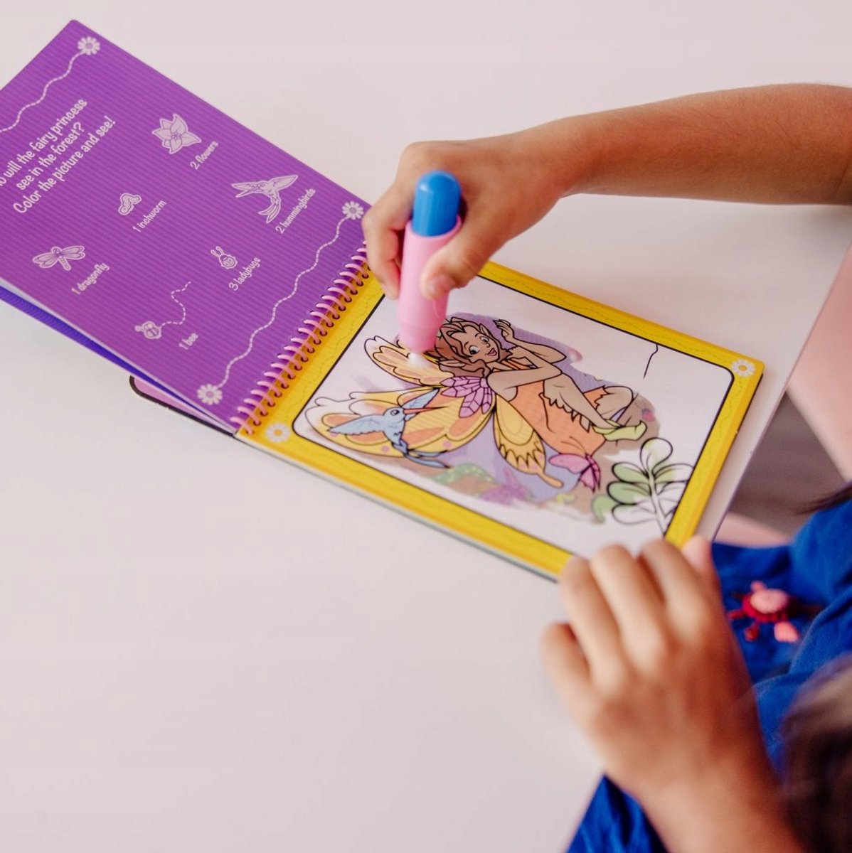 Melissa & Doug – Water WOW! Waterkleurboek – Sprookjeswereld – Herbruikbaar — afbeelding 5