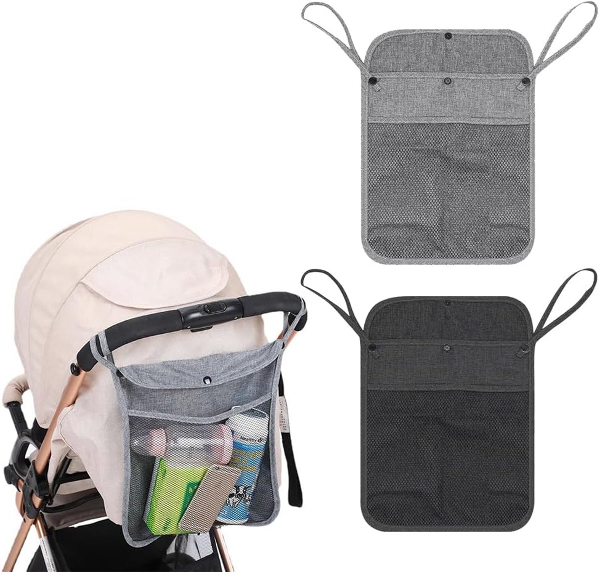 Stroller Organiser, Pram Bag, Buggy Organiser - ShopVlot