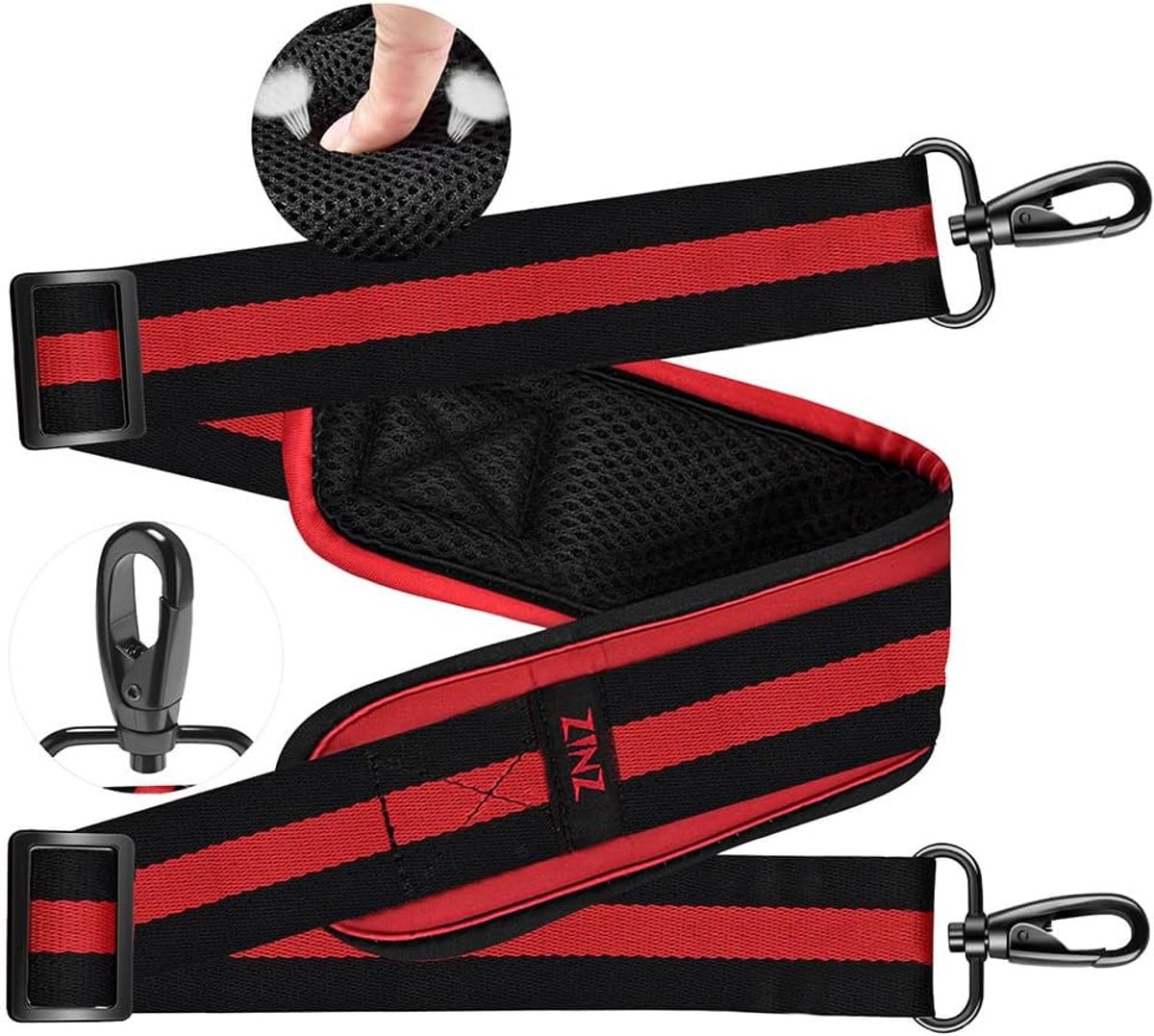 ZINZ Ultra-Thick Shoulder Strap with Fixed Cushion 76" Universal Bag Strap with Breathable Cushion and Double Balanced - ShopVlot