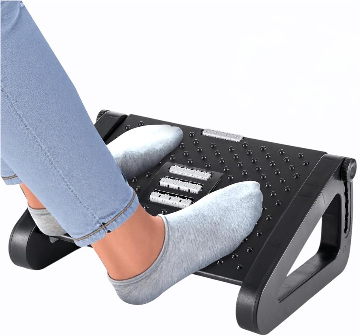 DYVNS® Ergonomische Voetensteun Bureau - Voetenbankje Verstelbaar - Tegen Rugpijn - Anti Slip