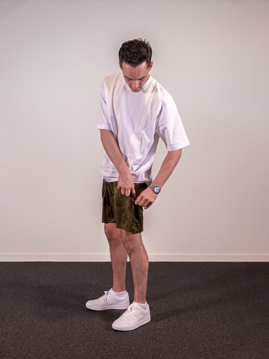 Festishorts Jungle Green maat L