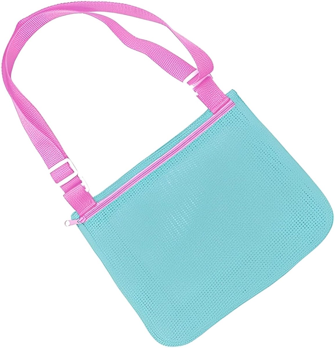 Strandspeelgoedtas, strandtas, nettas voor kinderen, zandspeelgoed, waterspeelgoed, schelp, verzameltas met - ShopVlot