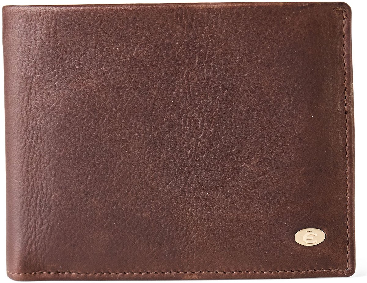 Esquire Portemonnee Chicago Wallet Brown Bruine