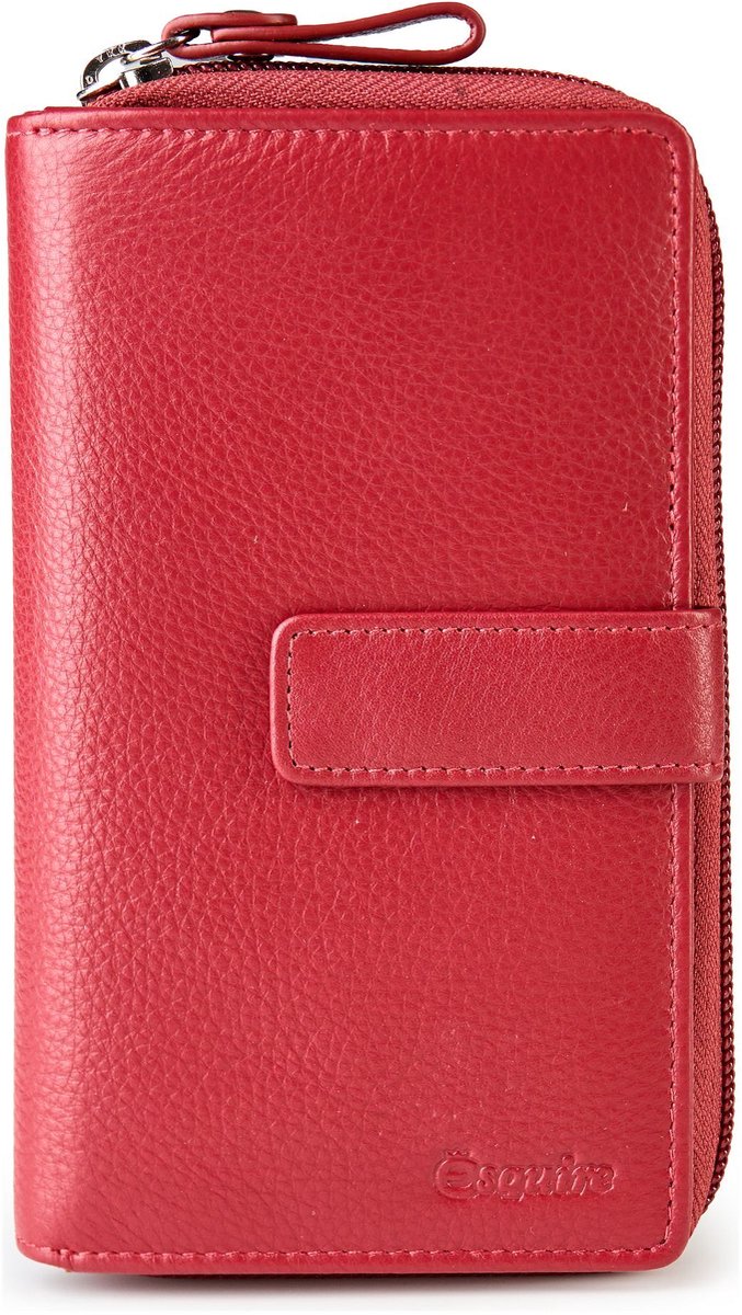 Esquire portemonnee Primavera Wallet Red rood