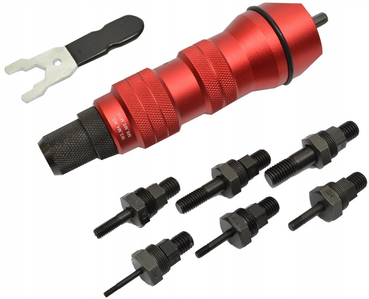 Nitpistooladapter voor Accuboormachine M3-M10