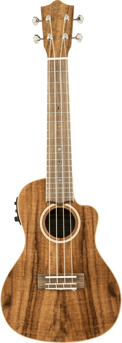 LANIKAI LKUACS-CEC Concertukelele, All Solid Acacia-serie,cutaway,voorversterker,