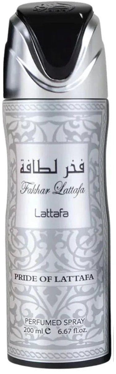 Lattafa Fakhar Silver Deodorant 200ml