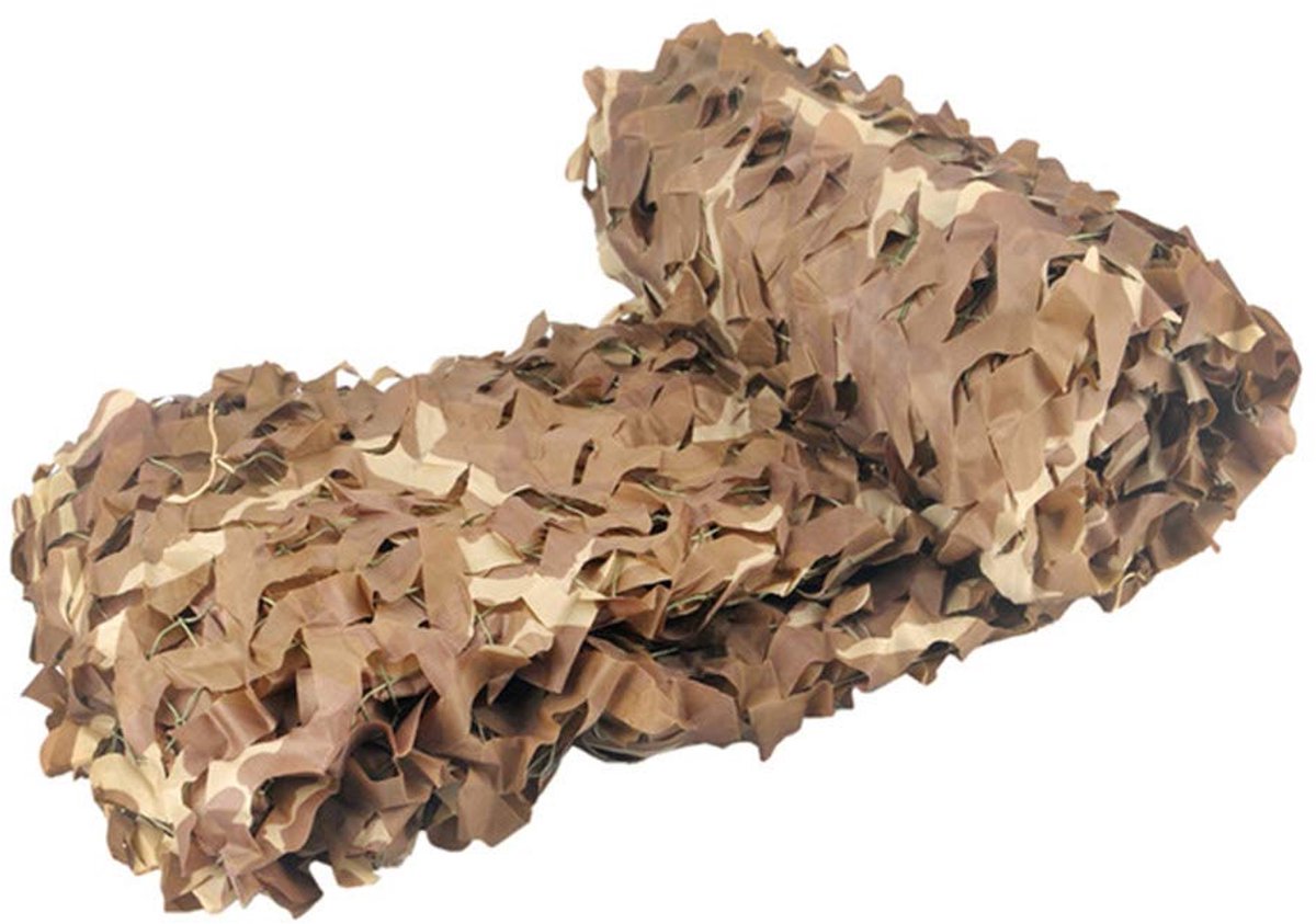 Mdurian camouflagenet, Oxford polyester camouflagenet als zonnescherm op de camping, schieten, jacht, decoratie - ShopVlot