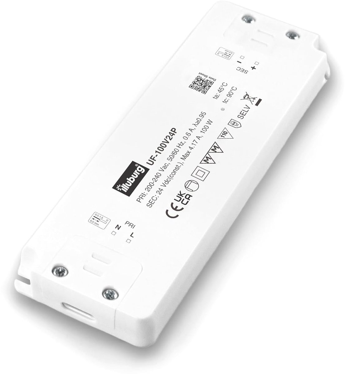LED Transformer 24V 100W - Smal - Flicker-Free - Geschikt voor LED Strips - ShopVlot