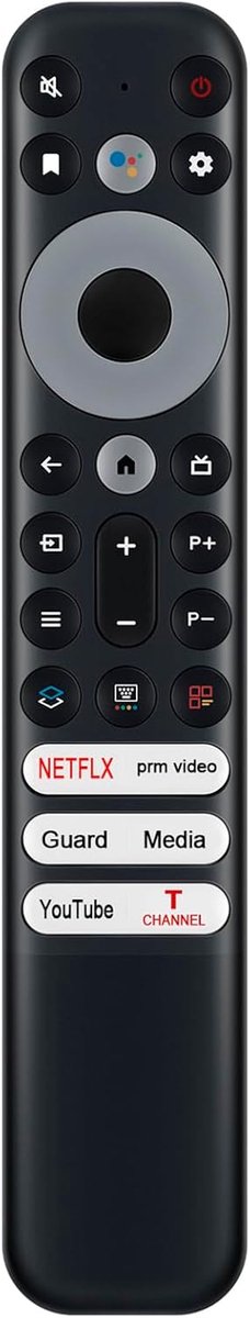 ALLIMITY Remote control replacement suitable for TCL 4K QLED TV 65Q750G 40S350G 43S350G 75Q750G 55Q550G 50Q550G - ShopVlot