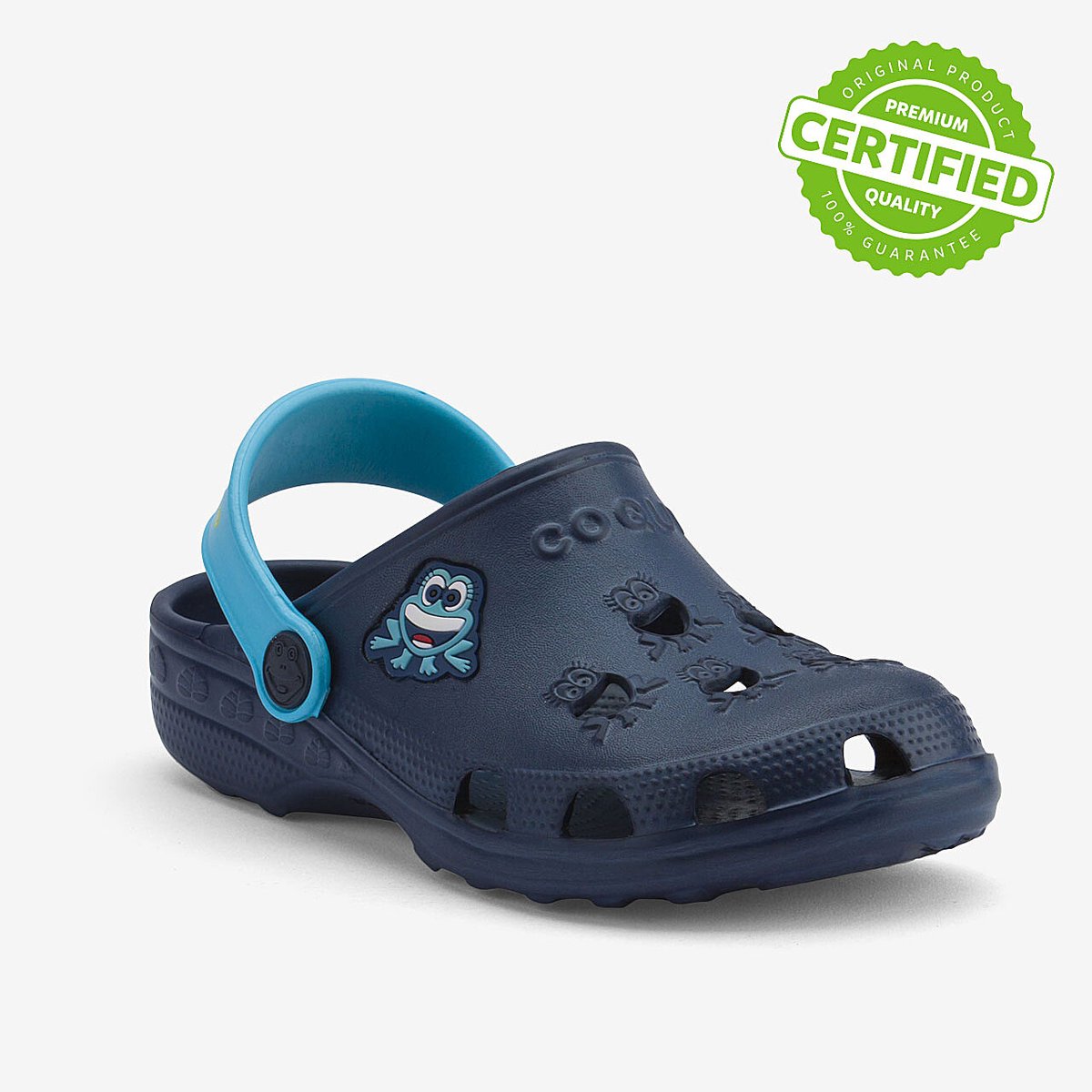 Kinderklompen Coqui 23/24 Blauw