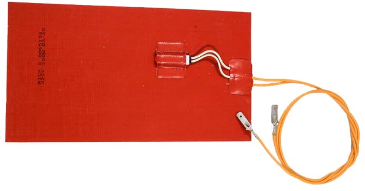 Adhesive silicone resistor for evaporator, 200 W, 220 V - ShopVlot