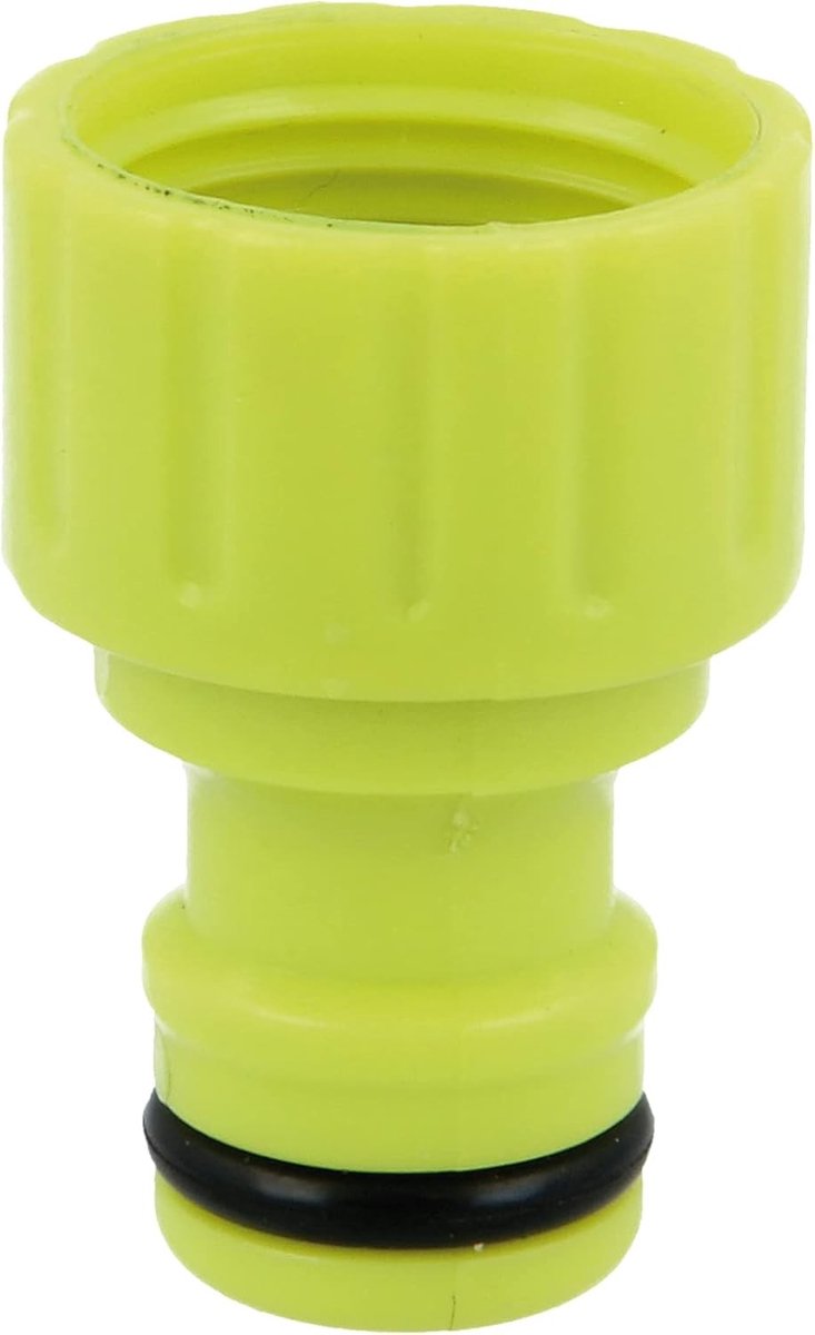 Kraan opzetstuk tuinslang - Pistachegroen - 1/2 inch - ABS-kunststof adapter voor snelle aansluiting - Voor tuinieren