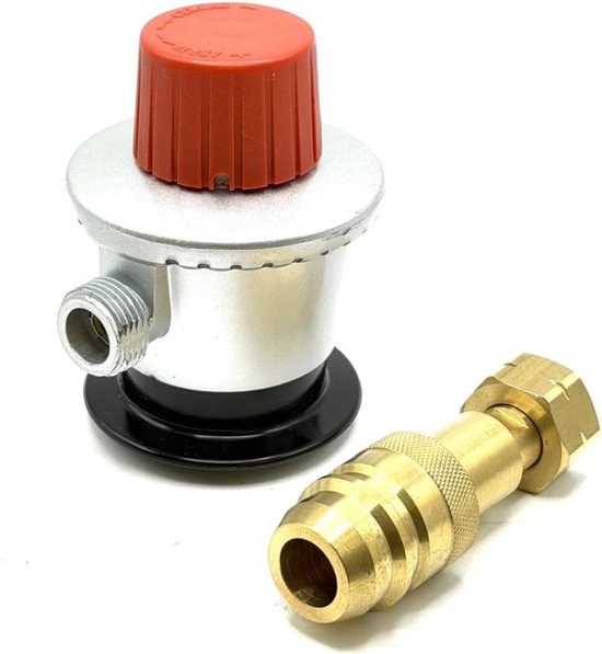 LPG Clip-On Adapter 35 mm Jumbo met Spanje Adapter - Propaan/Butaan Gas Cilinder Navulconnector, ongereguleerd, G.56 - ShopVlot — afbeelding 3
