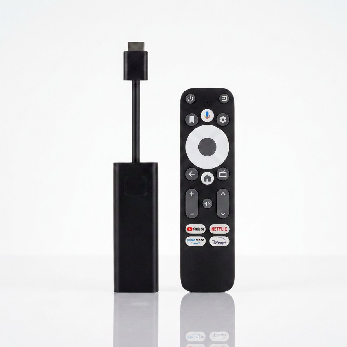 GD1 Chromecast – Mediaplayer 4K Ultra HD – Google TV Streamer Android Dongel – Google Assistant – Zwart