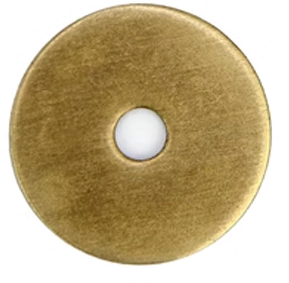 10pcs Plain Round Brass Backplate Washers Classic Furniture Decoration Gasket Brass Hardware Accessories (Bronze) - ShopVlot