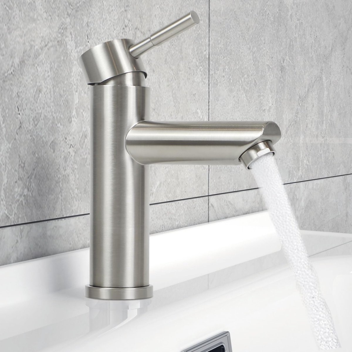 Laittiin Kraan Badkamer Wastafelkraan Badkamer - Wastafelkraan Mengkraan Wastafel Warm en Koud Waterkraan - ShopVlot