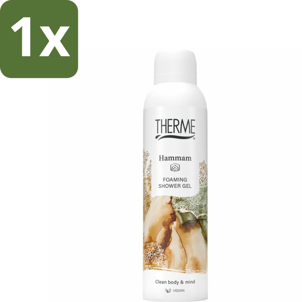 Therme - Hammam - Schuimende Douchegel - Verfrissend - Verzorgend - 200ml - 1 stuk