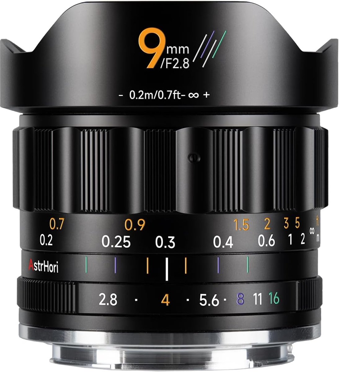 Ultragroothoeklens 9 mm F2.8 - voor Fuji X-mount - 111,4 graden kijkhoek - ideaal voor sterrenfotografie - ShopVlot