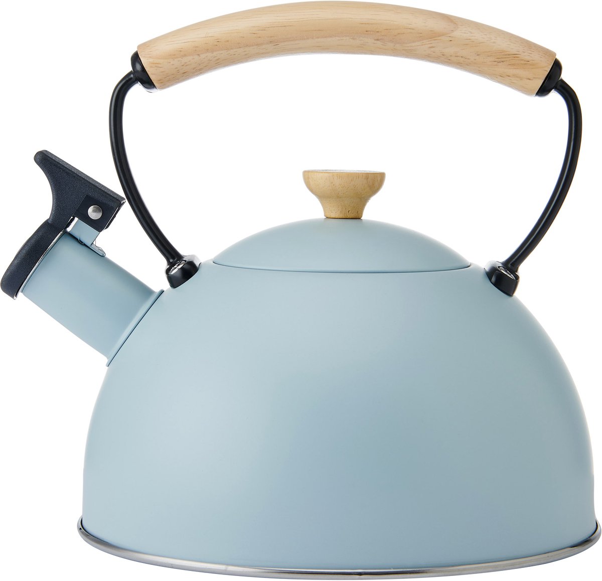La Cafetière - Fluitketel - Emaille en RVS - Inductie - Hemelsblauw - 1.6L