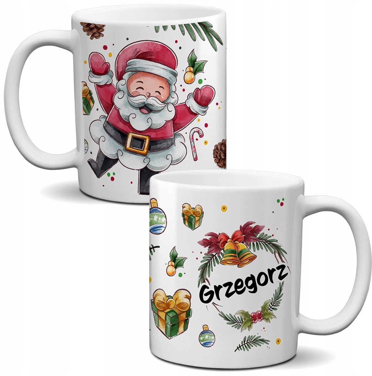 Kerstmok met Naam - Sinterklaas - Kleurrijk Cadeau