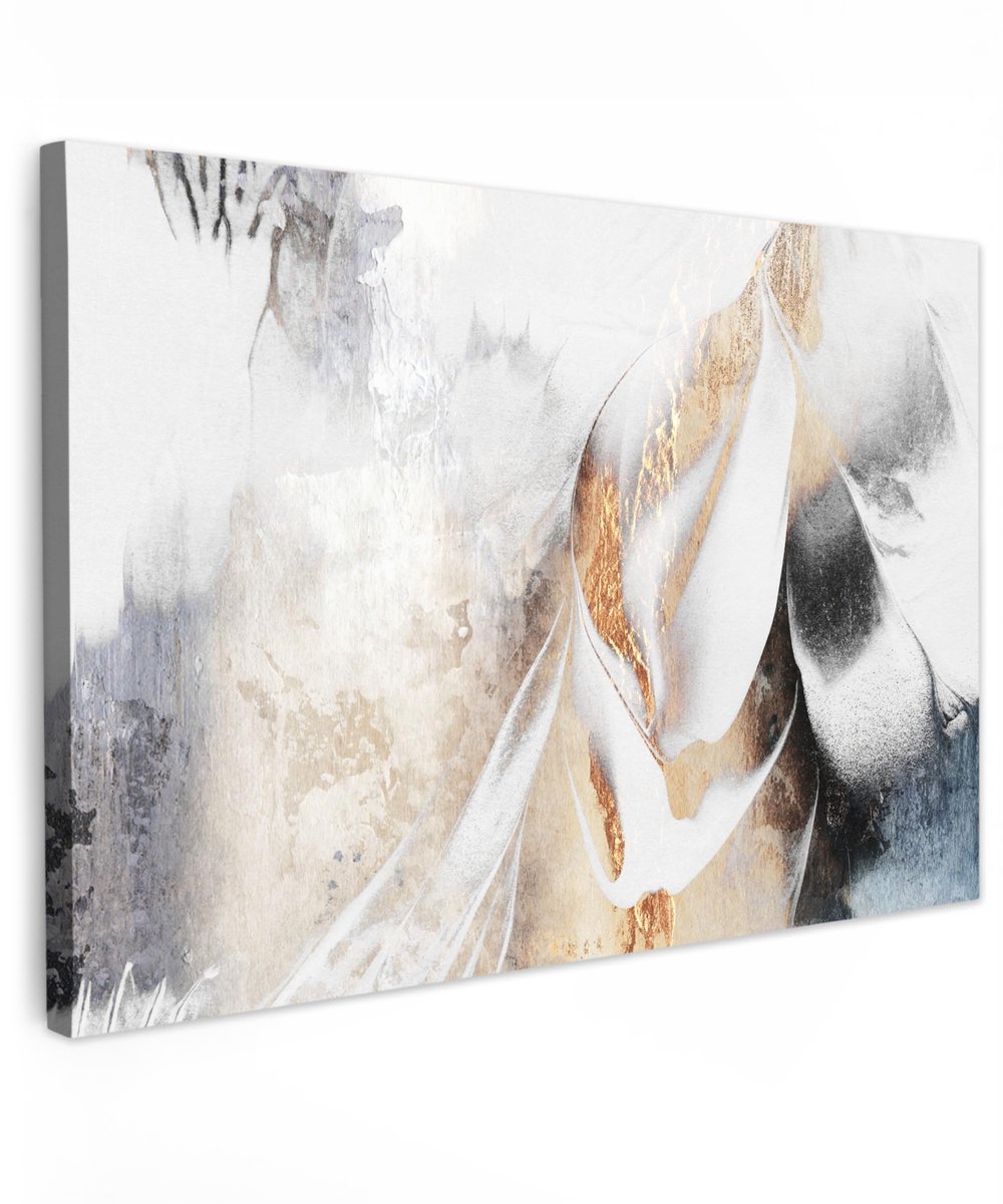 Famanu – Canvas schilderij voor muurdecoratie, stijlvolle wanddecoratie voor de woonkamer