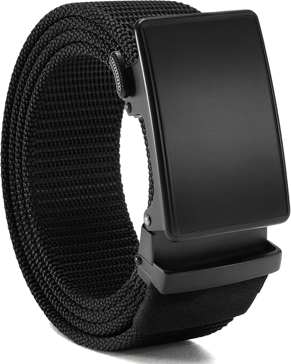CHAOREN Nylon Belt Men, 38mm Ratcheting Belt Without Holes - ShopVlot