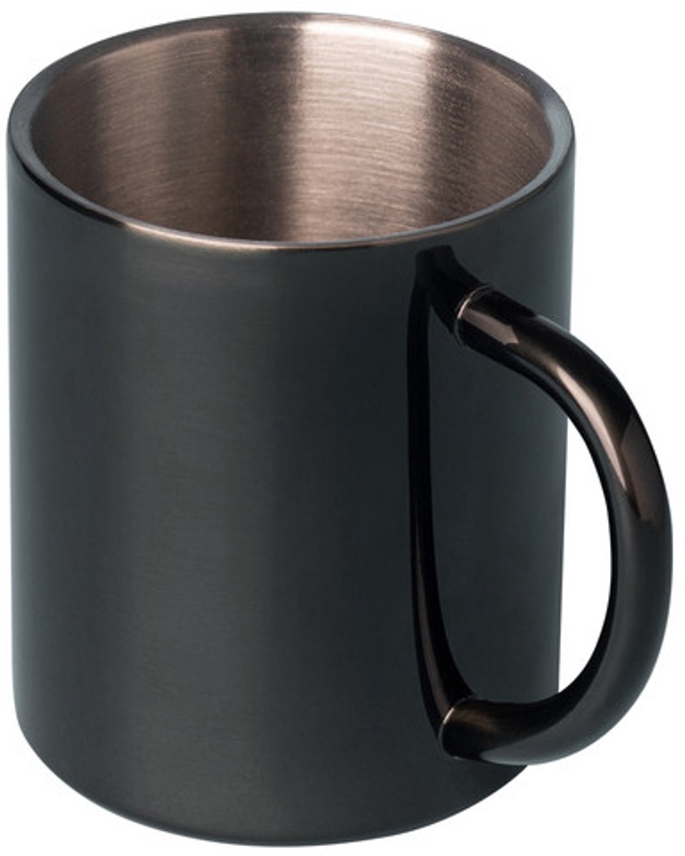 Stoere RVS Mok 240 ml - Compact